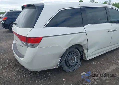 2015 Honda Odyssey Touring/Touring Elite из США, поврежденный, VIN 5FNRL5H91FB012330